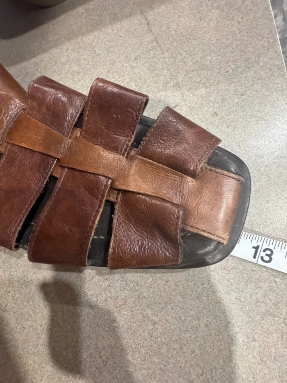 To Boot New York Fisherman Barbados Adam Derrick Leather Italy Sandals